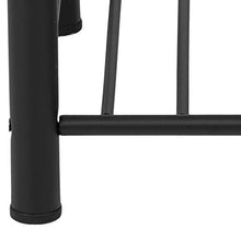 AC Design Furniture Kenneth Tavolo da comodino, Metallo, Nero, 66 x 50 x 37 cm