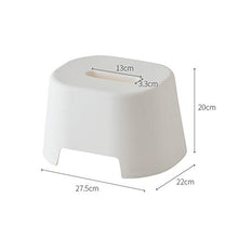 Omenluck 1 sgabello poggiapiedi doccia sgabello in plastica per uso domestico piccolo e corto antiscivolo addensare