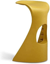 Suge Bar Sedie Colazione Cucina sgabelli da Bar Sgabello Set Sgabello da Bar Sgabello Alto Sgabello Colazione Sgabello da Bar di 2 Pezzi Multicolori Sgabello da Bar Bianco (Color : Yellow)