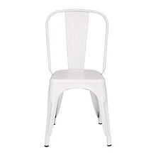 Totò Piccinni Sedia Industry in Metallo Design Industriale (Bianco, Sedia)