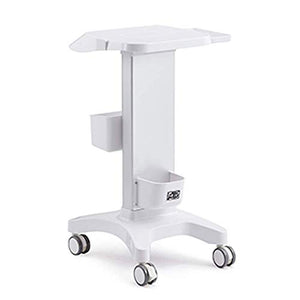 DHR- Carrello pratico- Carrello medico resistente con le ruote, carrello bianco di rotolamento for la STAZIONE TERMALE dei capelli del salone di bellezza, tabella dello strumento di bellezza Bagagli s