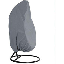 COUYY Copertura della Sedia appesa in Tessuto Grigio Oxford Esterno, coperture per mobili Antipolvere Impermeabili da 210D