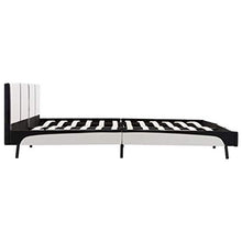 SKM Giroletto Nero e Bianco in Similpelle 180x200 cm (28.65kg) Bianco