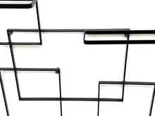 DanDiBo Scaffale Vini a Parete “Black Line” Supporto Bottiglie in Metallo 90 cm Scaffale a Parete Porta Bottiglie