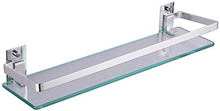 GDFEH Scaffale per Doccia per Doccia in Vetro Scaffale per Doccia in Alluminio, mensola per Il Bagno, Vasca da Bagno (Size : 40CM)