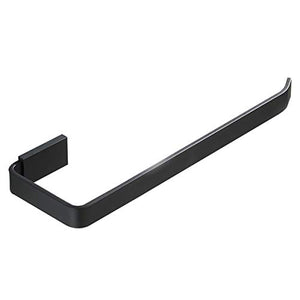 Keybath Anelli Portasciugamani Porta Salviette Alta Qualitá Parete Porta Bagno Cucina Montaggio a Parete Ottone Nero