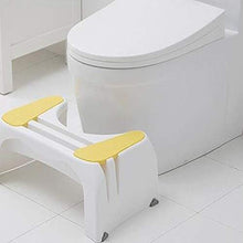 Sgabello WC WC Squat Sgabello Poggiapiedi Heightening Artefatto Artefatto Poggiapiedi Poggiapiedi Sgabello A Forma Di U per movimento intestinale completo ( Color : Yellow , Size : 47.5x31.5x21cm )
