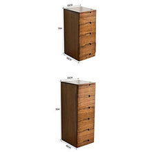 YLiansong-home Armadio a cassetti Camera da Letto Armadietto Arma Solido Puro Legno Piccolo Spazio Slot Locker Gap Shelf Salva Spazio Camera da Letto Soggiorno Cucina Mobili da Armadio