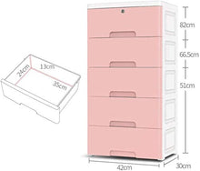 ZHICHUAN Gli Armadietti Modulari il Contenitore Multistrato Cassetti Armadio Poco Ingombrante Guardaroba Rosa Locker 82X42X30Cm Guardaroba Di Plastica