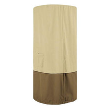 ZHD&CC Coperchi del Riscaldatore del Patio con Cerniera E Sacchetto di Stoccaggio, Impermeabili, Antipolvere, Resistenti al Vento, Resistenti alla Luce del Sole, Resistenti alla Neve