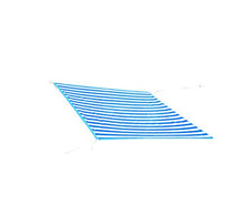 Risareyi - Tenda parasole rettangolare in tessuto per esterni, giardino, finestra, giardino, 95% dei raggi UV 6ftx16ft