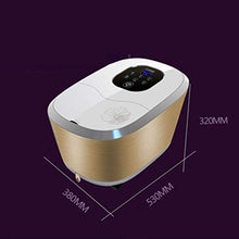 ZSQDSZ Vasca da Bagno in Acciaio Inossidabile Massaggio Automatico pediluvio Riscaldamento schiumogeno Bacino Elettrico Pedicure Bacino casa