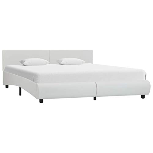 SKM Giroletto Bianco in Similpelle 160x200 cm (29.25kg)