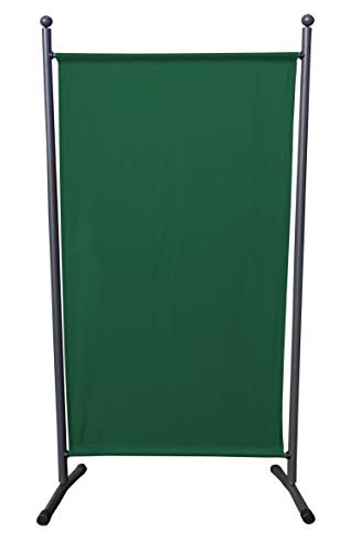QUICK STAR Paravento da Giardino 180 x 78 cm Divisorio in Tessuto Balcone Protezione della Privacy Verde