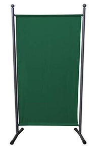 QUICK STAR Paravento da Giardino 180 x 78 cm Divisorio in Tessuto Balcone Protezione della Privacy Verde