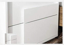 FTFTO Accessori per la casa Comodino Mobiletto portaoggetti Comodino Dipinto Cassetto portaoggetti Moda Cassettiera Mobili Camera da Letto Nero