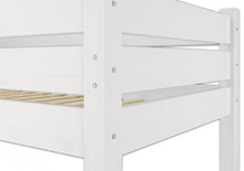 Erst-Holz Letto a Castello Bianco di Pino Anche per Adulti 80x190 Divisibile in Due 60.16-08-190WT80