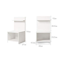 XiuHUa Comodino Cassettiera Cassettiera Semplice Telaio Laterale Semplice Puro Comodino Moderno Semplice Bianco Mobili da Camera da Letto