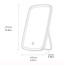 Gli specchi da tavolo hanno condotto lo specchio pieghevole portatile ricaricabile Stepless Dimming