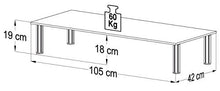 VCM 16645 vetrina-aumento"Decala maxi" in 30 x 105 cm, Argento