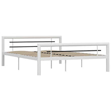 SKM Giroletto Bianco e nero in Metallo 140x200 cm