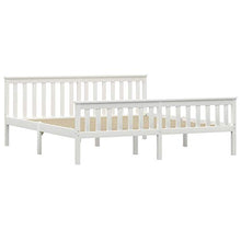 Lasamot Struttura Letto in Legno massello di Pino per Adulti, Bambini, Struttura Letto con 4 cassetti, Bianco, Dimensioni Materasso Adatte 180x200 cm (Senza Materasso)