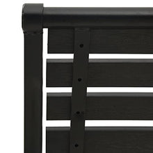 vidaXL 2X Sedie da Giardino Classiche Sedute Poltroncine con Braccioli Ricurvi Robuste Elegante Arredi da Esterno Grigio in Legno e Acciaio