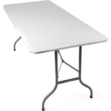 Tavolo Portatile Pieghevole Richiudibile a Valigia con Maniglia Giardino Pic Nic 180 x 75cm