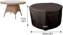 N / A mobili di Copertura Home, Impermeabile Antivento mobili da Giardino UV, coperture Patio Tavolo utilizzato per la Pesante Oxford mobili Panno Rattan,142X68CM,Marrone