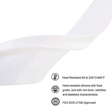 Homeriy 2 Pezzi/Set Cucina Silicone Fornello Contatore Gap Coperchio Resistente al Calore Ampio Spazio Lungo Riempitivo Versa Guarnizioni