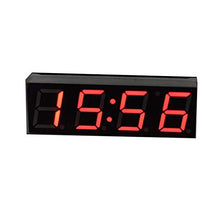 Modulo di tensione della temperatura dell'orologio digitale, modulo di tensione della temperatura dell'orologio digitale 3 in 1 Mini voltmetro termometro per auto Arduino elettronico fai da te (rosso)