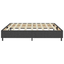 FAMIROSA Letto a Molle Grigio Scuro in Tessuto 200x200 cm-4797