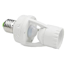 Yiwa - Interruttore di Presa di Corrente E27 per Lampada a LED, sensore infrarossi, Movimento PIR