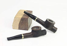 Pipa per tabacco, set da fumo per uomo in legno, pipa da fumo portatile fatta a mano, con accessori pratici, A2