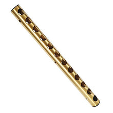 Bicaquu Portabottiglie in Acciaio Inossidabile, portabottiglie Verticale, portabottiglie, Comodo per Bar Domestico(Gold 12 Holes)