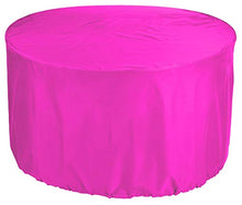 YULIAN kbPirate Copertura Premio Acquista Garden Rotonda tovaglia Ø 255x85 cm Copertura Esterna Lungo la Copertura Sedia Tavolo e Sedia da Giardino Tavolo Patio parapolvere Rotonda mobili in tessu.