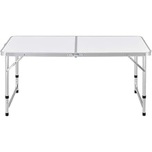 Rund Tavolo da Picnic Regolabile in Alluminio da 1,2 M per Cucina Interna Ed Esterna, Ristorazione, Ristorazione, Buffet E Giardino