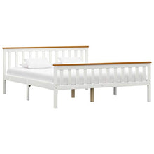 FAMIROSA Giroletto con 4 Cassetti Bianco in Massello di Pino 160x200 cm-0439