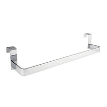 Kibath 321054 Porta Asciugamani Senza Trapani per Mobile da Bagno. Realizzato in Acciaio Inox. Finitura cromata Lunghezza: 29 cm. Non c'è Bisogno di Fare Buchi, Cromo Lucido, 29cm