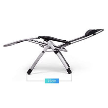 Pieghevole Sun Lounger Zero Gravity Lounge Chair Sedia regolabile Braccioli A Braccioli A Braccioli per Beach Spiaggia Piscina Camp Lounge Sedia con supporto per poggiapiedi 350 libbre Jialele