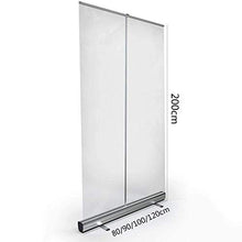 Guardia da terra starnutita in piedi - Tarpa completa con Base larga deluxe Roll-Screen Up Banner Stand Banner Barriera dell'isolamento - Scudo protettivo per caffè, negozi al dettaglio, cassiere, rec