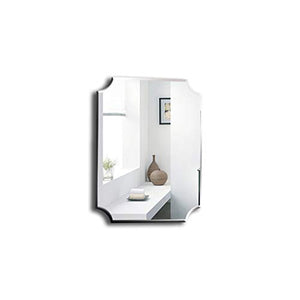 Bathroom mirror Specchio da Bagno Senza Cornice Squisito Specchio da Toilette con Specchio Argento HD Specchio da Bagno Semplice Specchio da Trucco