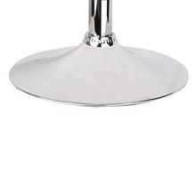 Set di 2 sgabelli per sala da pranzo in similpelle, altezza regolabile, ristorante/bar / girevole, colore: bianco