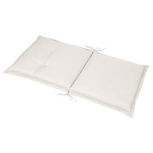 Beautissu Cuscino sedia da giardino Base NL - cuscino per sedie sdraio e poltrone da giardino - cuscino seduta da esterni ed interni - cuscino imbottito comodo e resistente - 100x50x6cm Beige chiaro