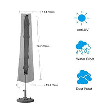Ombrellone copertura antipolvere impermeabile Ombrello Rod sbalzo di protezione del tessuto di Oxford per il giardino del patio all'aperto accessori per la casa Mobili da giardino