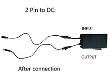 STAIGO Cavo trasformatore da CC a Pin Piatto Tondo Utilizzato per Sedia elevabile elettrica reclinabile Trasformatore per Divano Cavo di trasformazione della Batteria reclinabile
