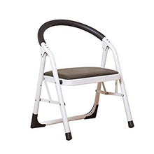 DXXWANG Step Sgabello Sgabello Basso Sgabello Del Bambino Scala,Sgabello per Vasino Pieghevole Biblioteca Soggiorno Ufficio Antiscivolo Giardino Bagno Bagno/Rosa / 47×71cm