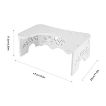 HYM PVC Sgabello Passo-Passo Sgabello Bagno Aid Toilette Step Foot Sedie Piccola Scala Scaletta Bagno Sgabelli da Bagno