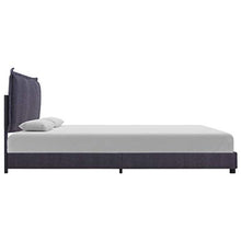 Festnight Giroletto in Tessuto, Struttura per Letto 160x200 cm Grigio Scuro