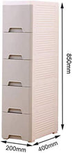 Comò e cassettiere Stoccaggio Armadi, casa fenditura Bagagli armadi, cassetti bagni, Governi di immagazzinaggio di plastica (Size : 20cm)